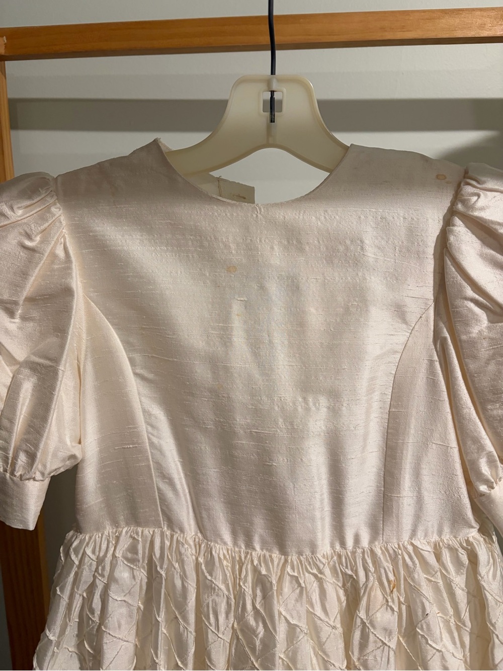 Isabel Garreton Ivory Puff-Sleeve Formal Girls Dress - Picture 5 of 12
